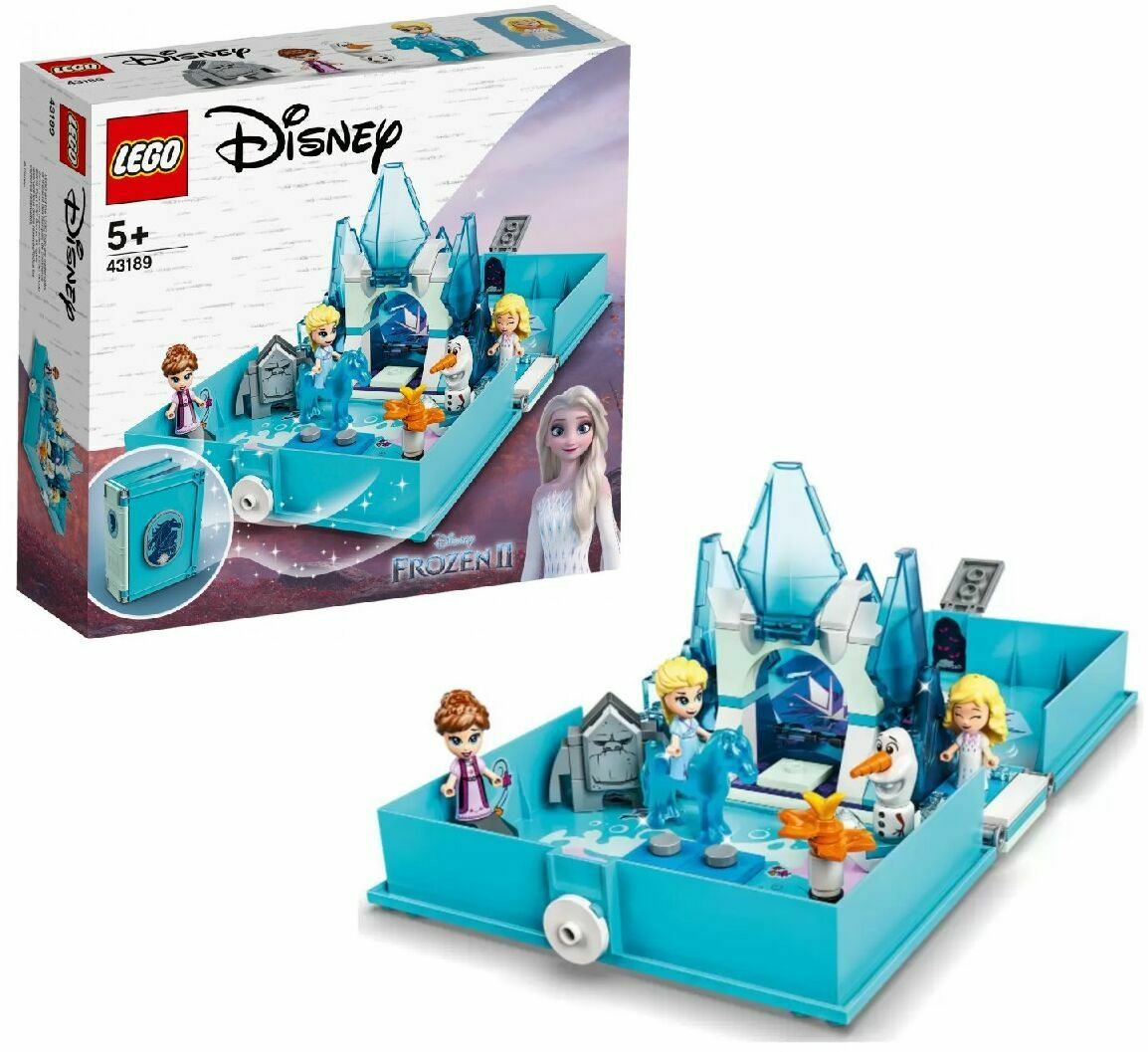 Lego Disney 43189, książka z przygodami Elsy i Nokka