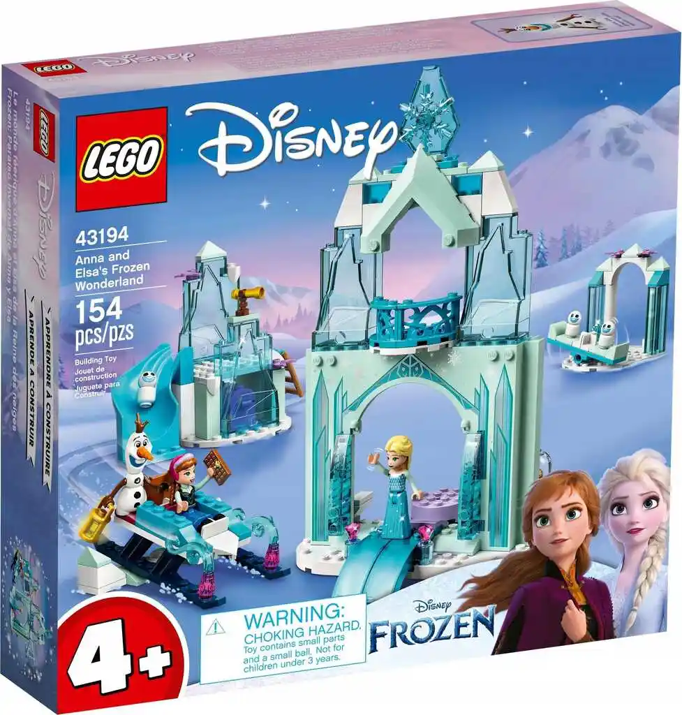 Lego Disney 43194 - lodowa kraina czarów Anny i Elsy