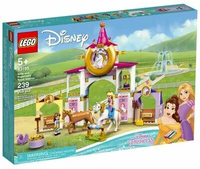 Lego Disney 43195 - królewskie stajnie Belli i Roszpunki