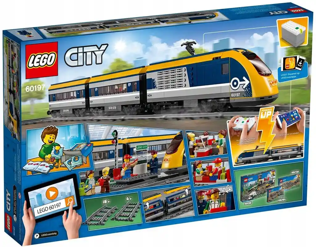 Lego City 60197 - pociąg pasażerski