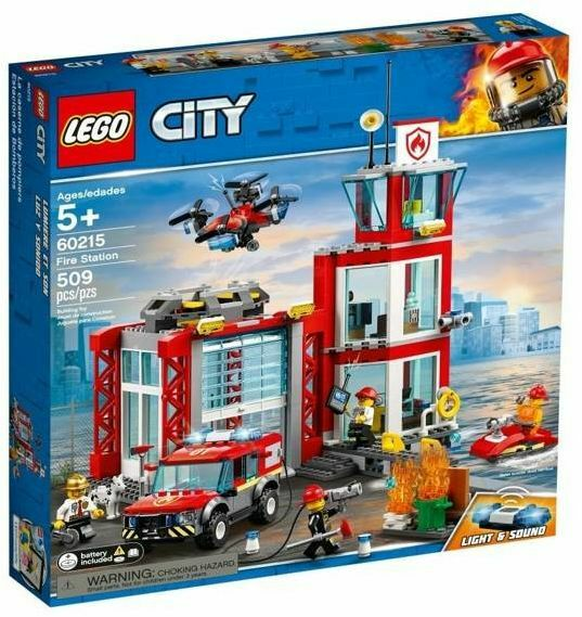 Lego City 60215 - remiza strażacka