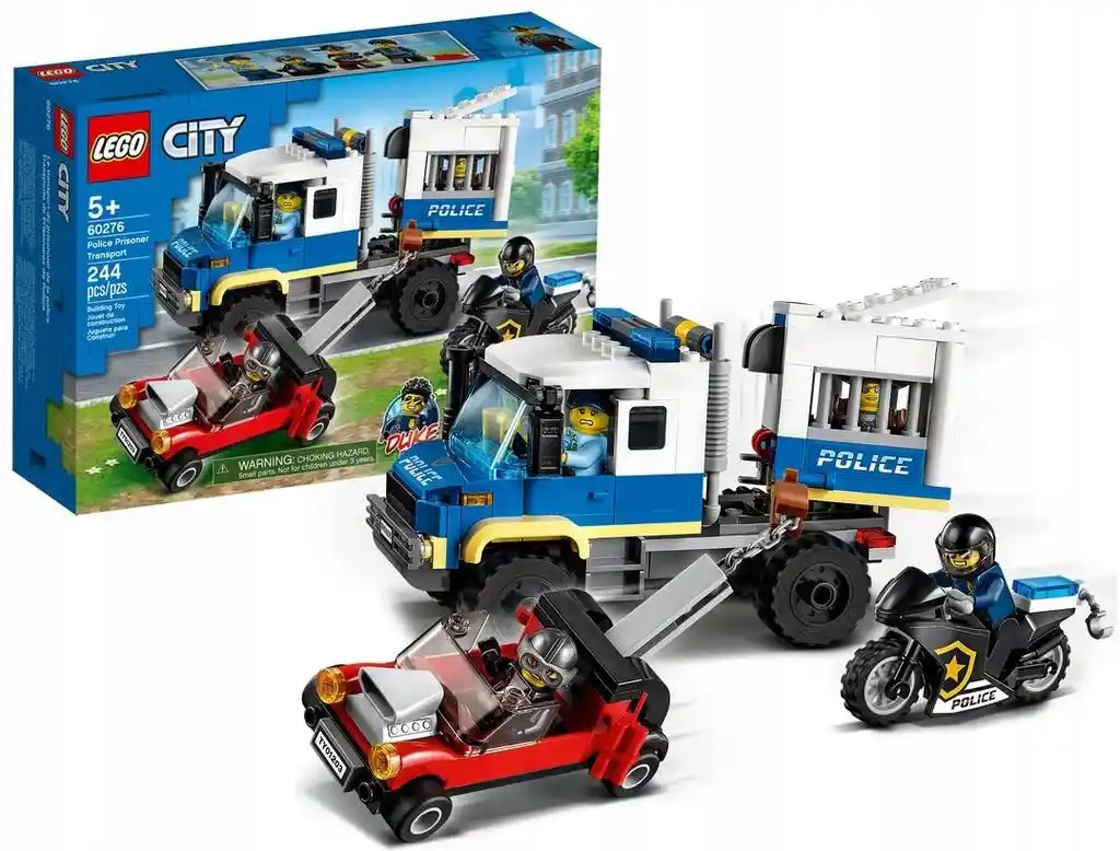 Lego City 60276 - policyjny konwój więzienny