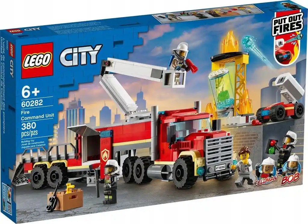 Lego City 60282 - strażacka jednostka dowodzenia