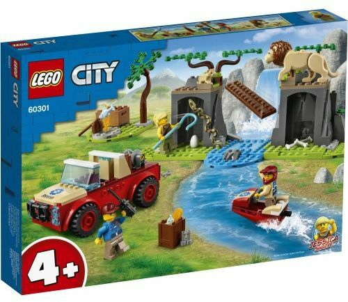 Lego City 60301 - terenówka ratowników dzikich zwierząt