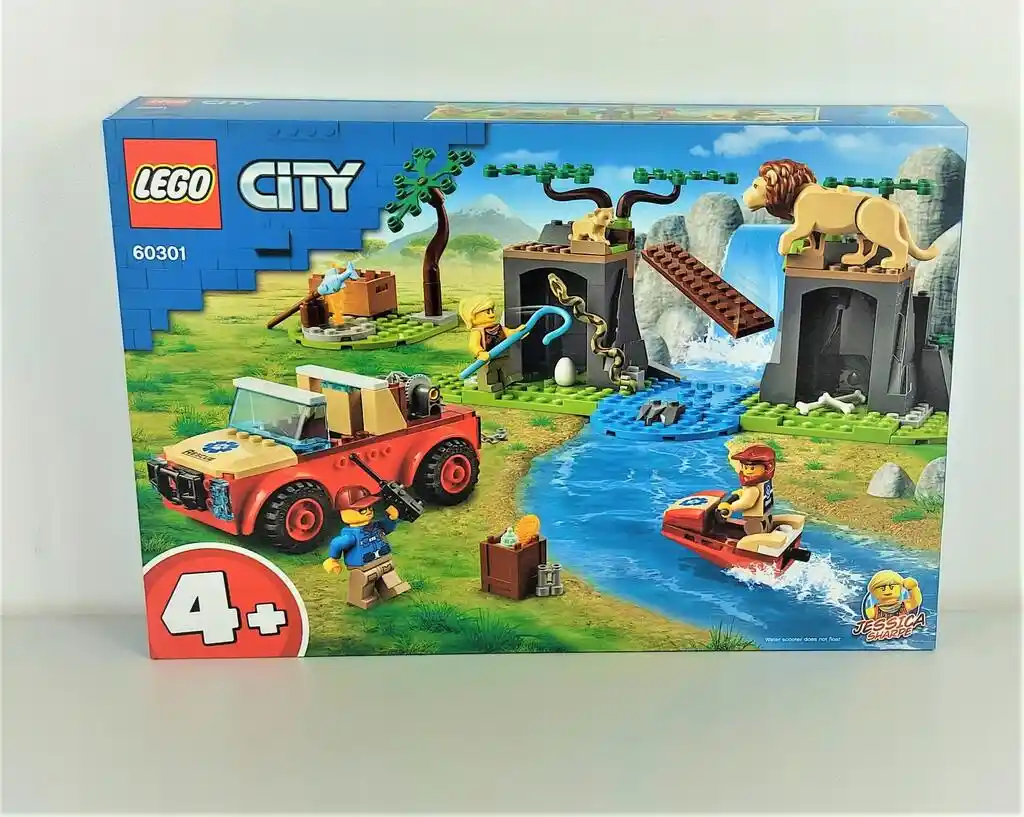 Lego City 60301 - terenówka ratowników dzikich zwierząt