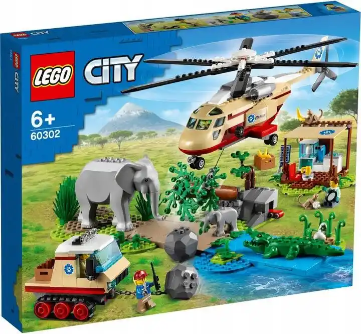 Lego City 60302 - na ratunek dzikim zwierzętom