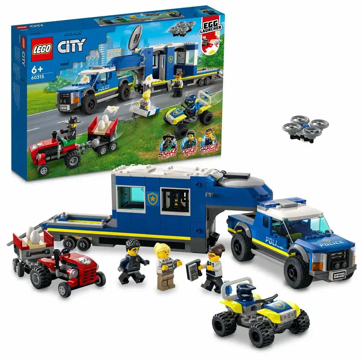 Lego City 60315 - mobilne centrum dowodzenia policji