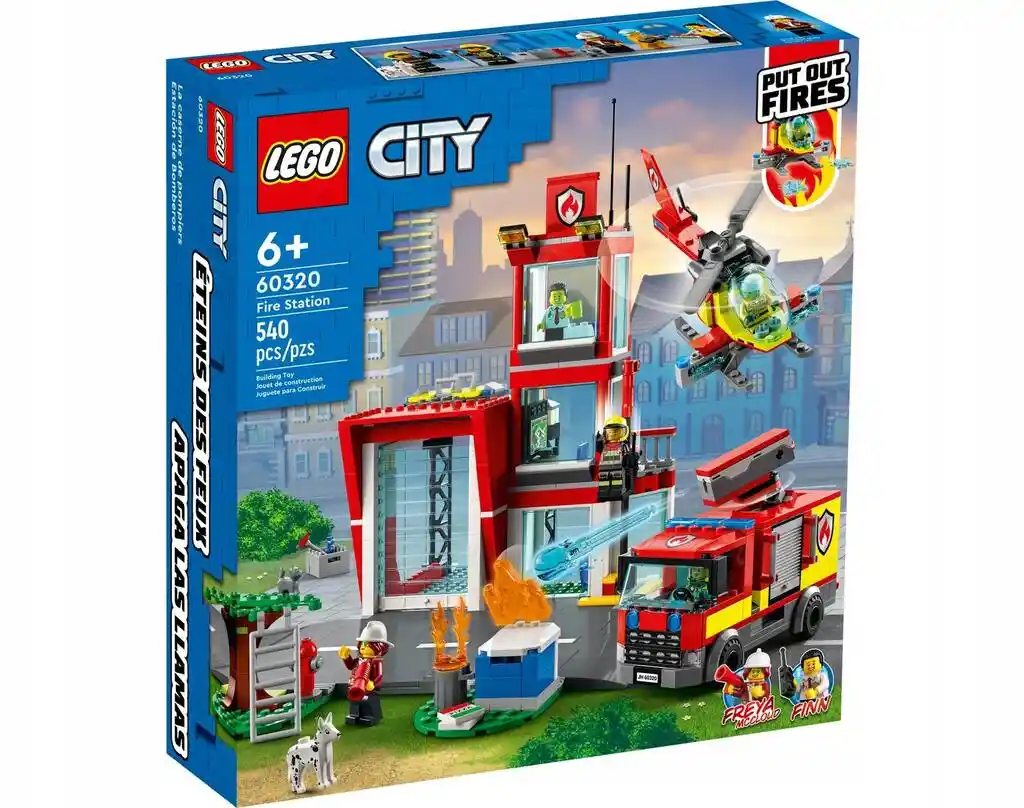 Lego City 60320 - remiza strażacka