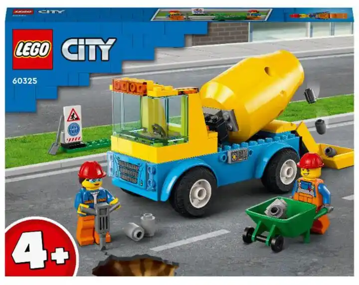 Lego City 60325 - ciężarówka z betoniarką