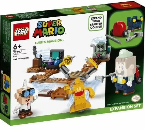 Lego Super Mario 71397 - Laboratorium w rezydencji Luigiego i Poltergust