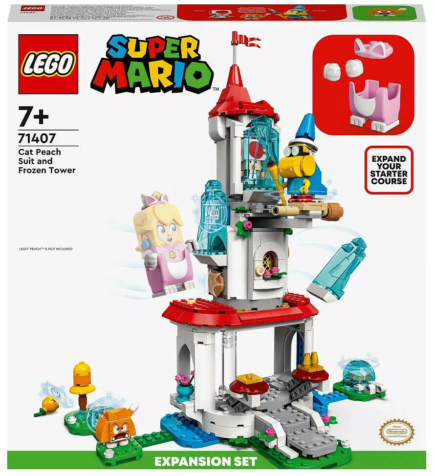 Lego Super Mario 71407 - Cat Peach i lodowa wieża