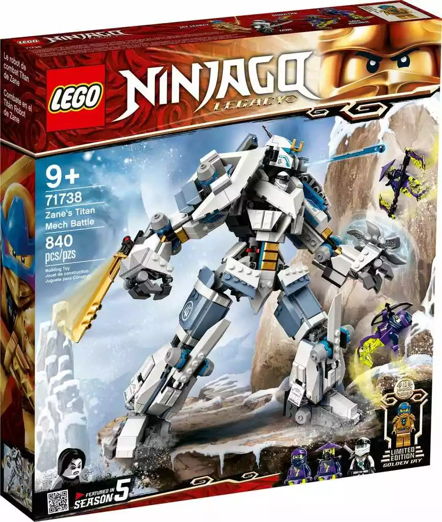 Lego Ninjago 71738 - Starcie tytanów Mech