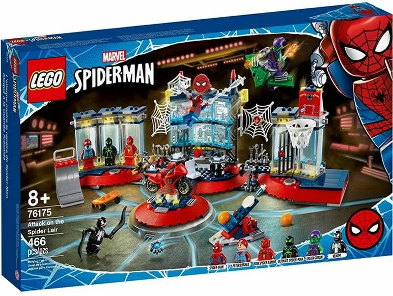 Lego Marvel 76175 - atak na kryjówkę Spider-Mana