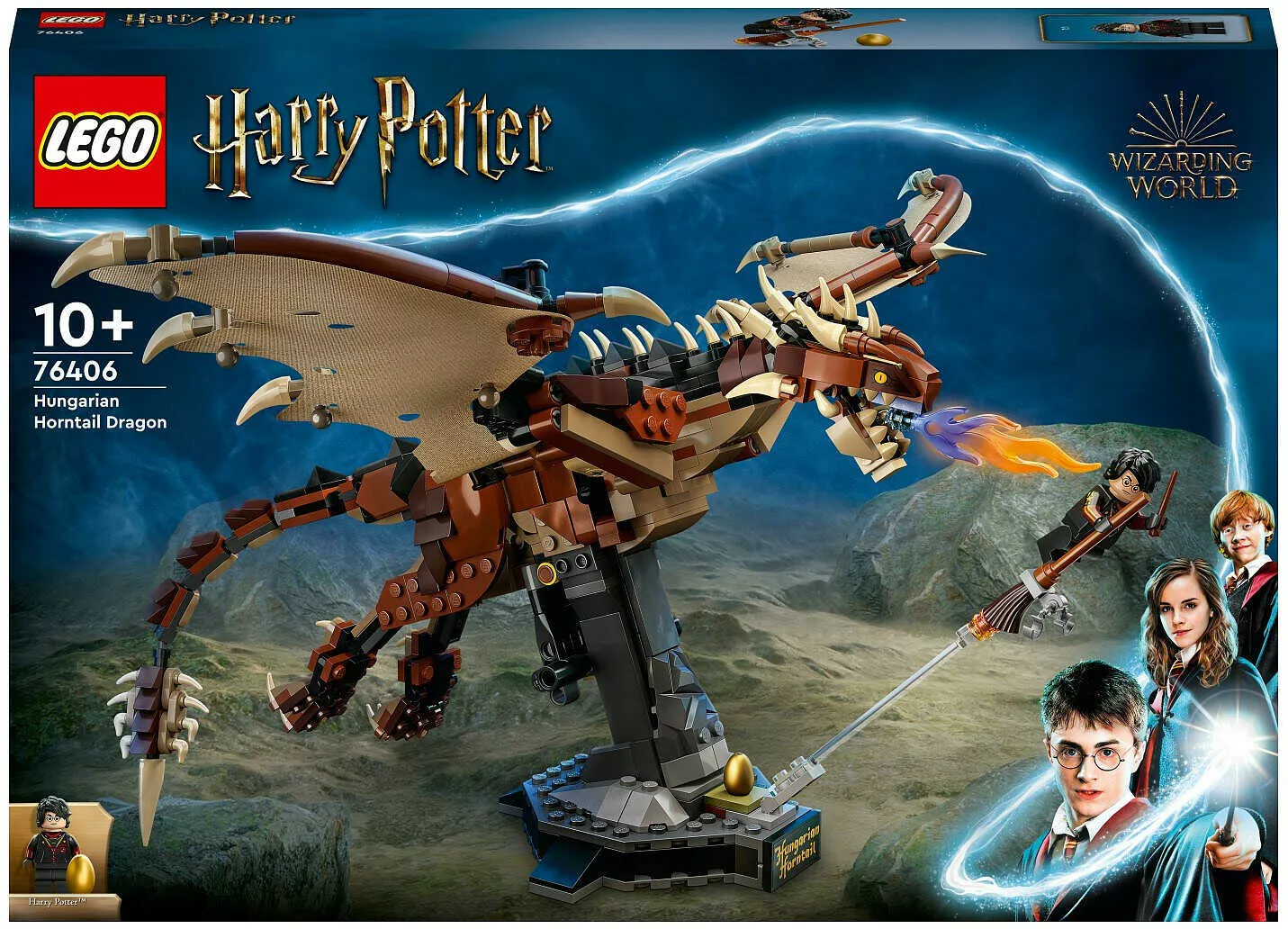 Lego Harry Potter 76406 - smok rogogon węgierski