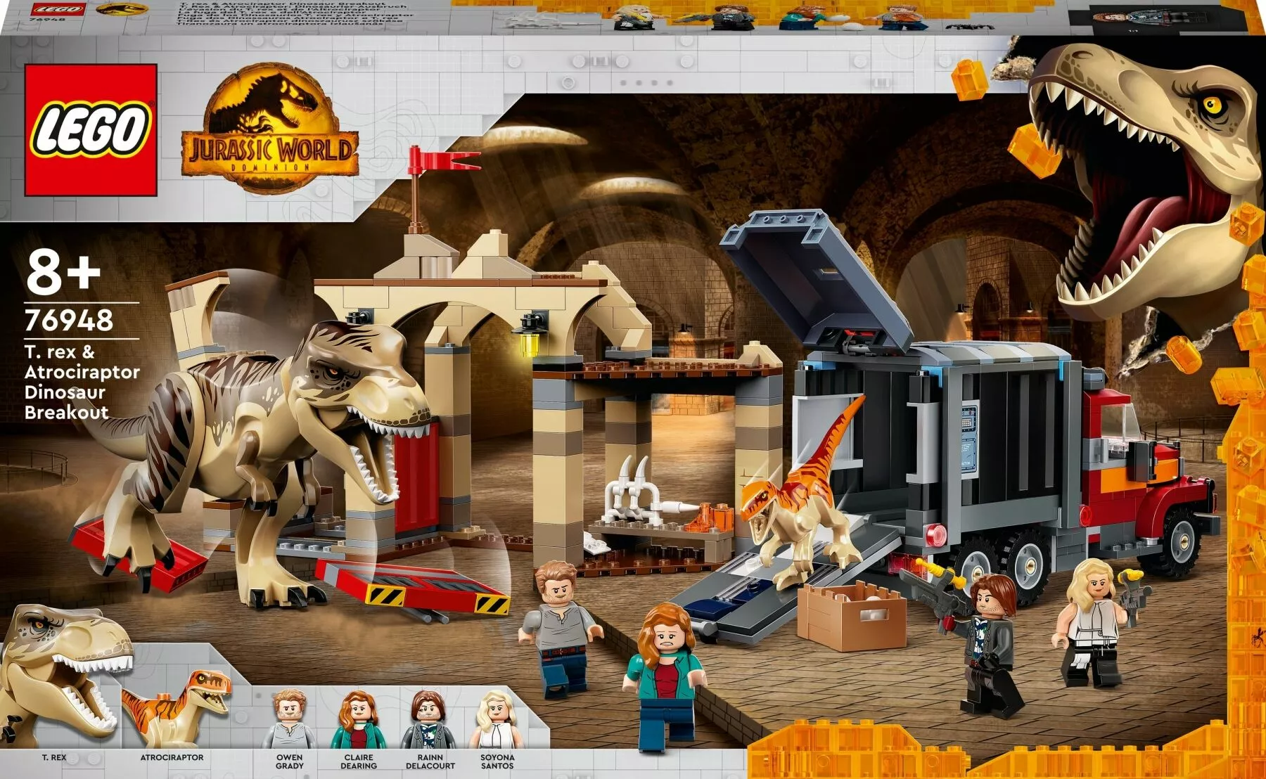Lego Jurassic World 76948 - ucieczka tyranozaura