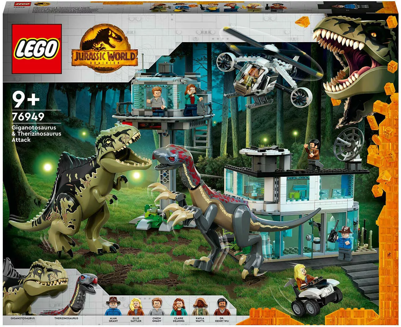 Lego Jurassic World 76949 - atak giganotozaura