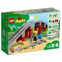 Lego Duplo 10872 - tory kolejowe i wiadukt