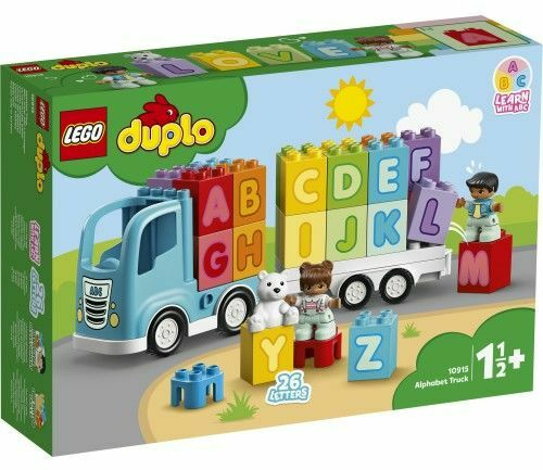 Lego Duplo 10915 - ciężarówka z alfabetem