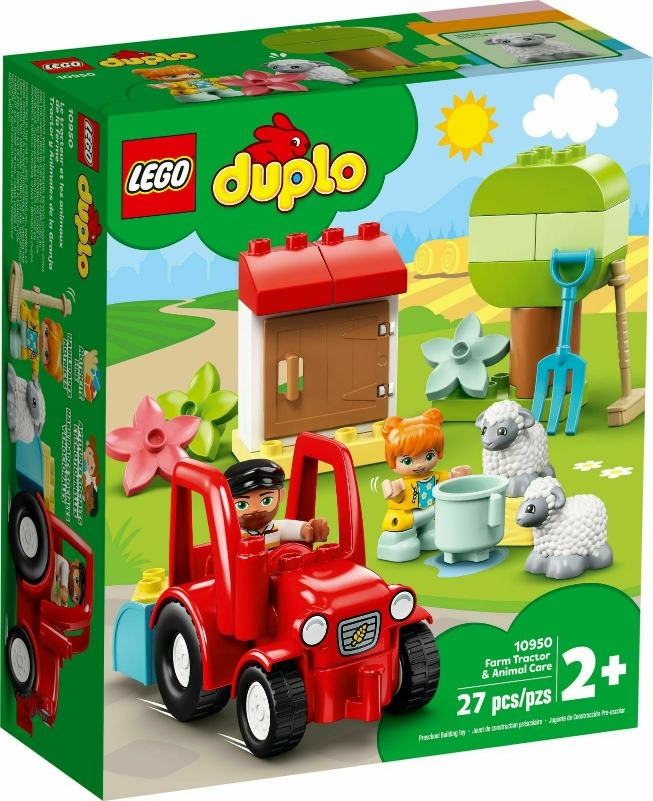Lego Duplo 10950 - traktor i zwierzęta