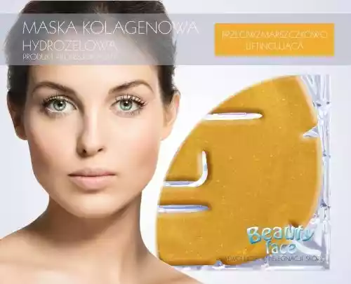 Maska do twarzy ze złotem Maska do twarzy ze złotem