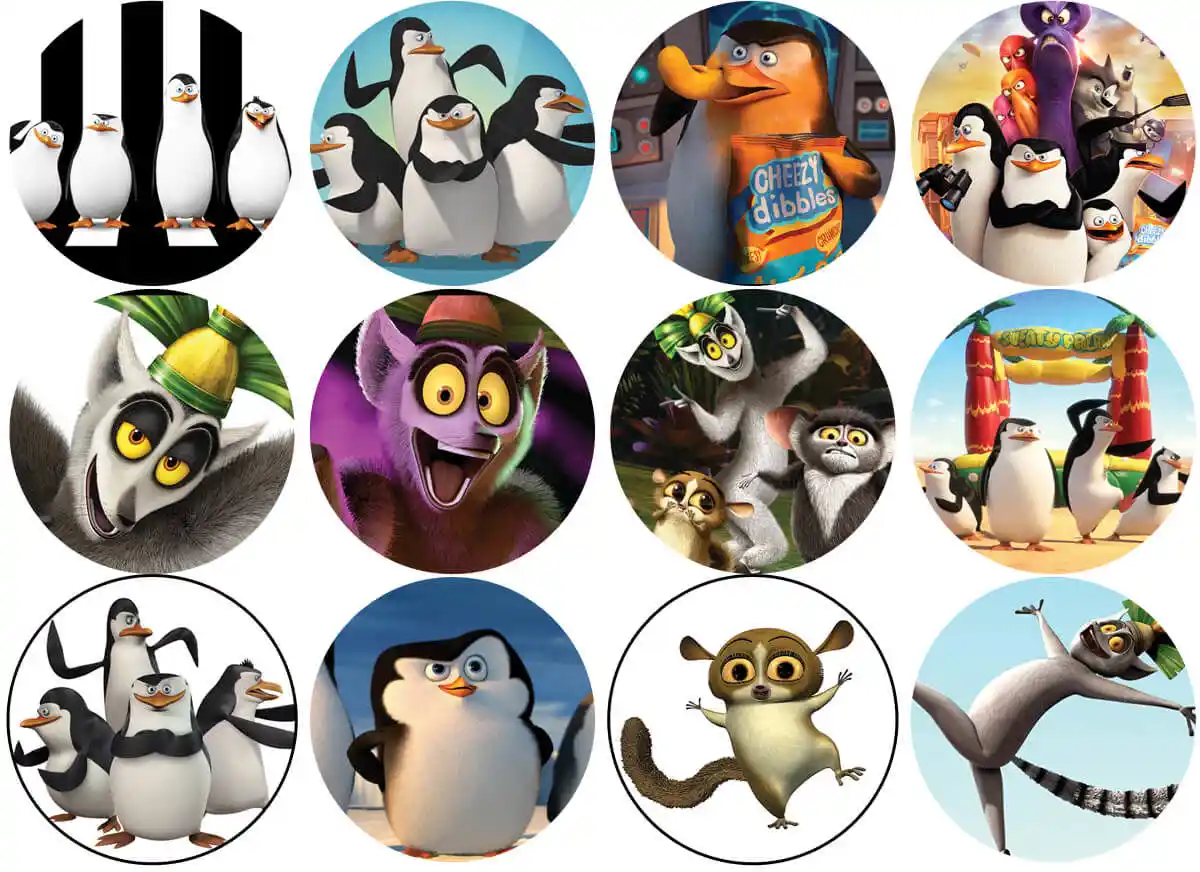 Pingwiny z Madagaskaru gadżety Pingwiny z Madagaskaru gadżety