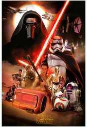 Plakat Gwiezdne Wojny