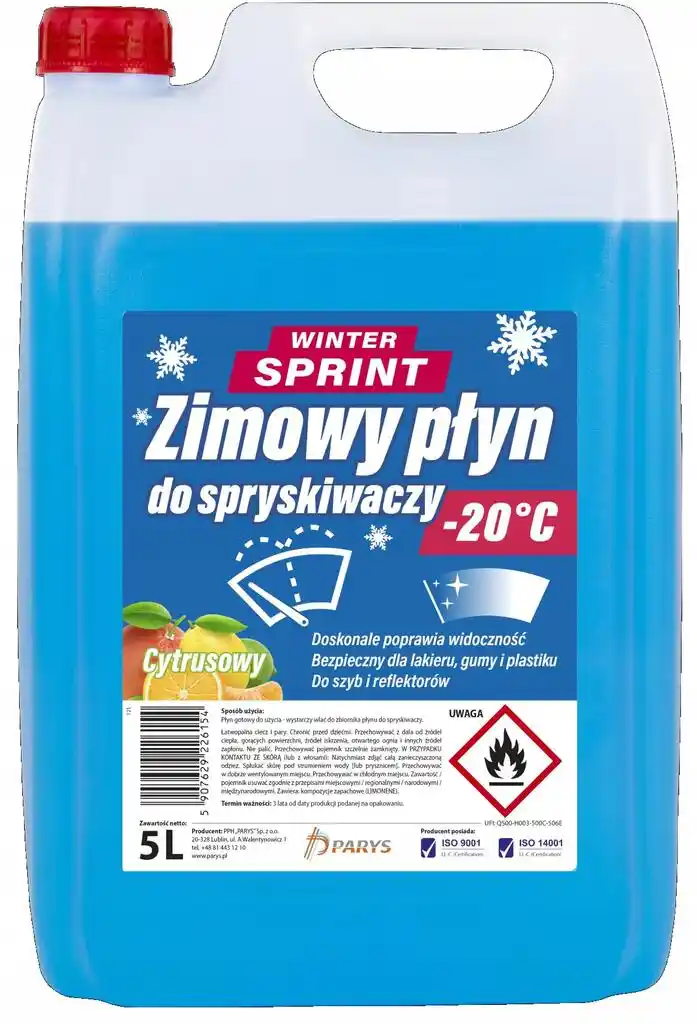 Płyn do spryskiwaczy Płyn do spryskiwaczy