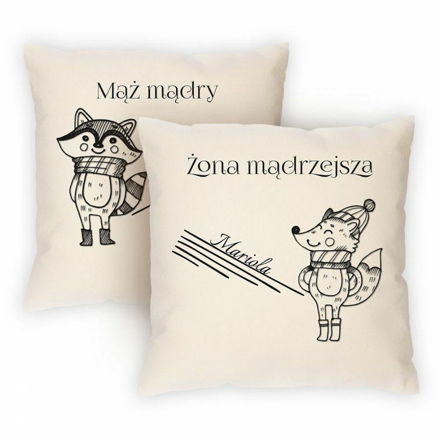 Poduszka lisek Poduszka lisek