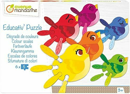 Puzzle Avenue Mandarine Puzzle Avenue Mandarine