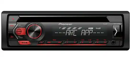 Radio samochodowe Pioneer - bluetooth, z wysuwanym ekranem, 2din Radio samochodowe Pioneer - bluetooth, z wysuwanym ekranem, 2din