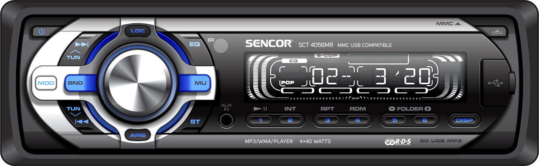 Radio samochodowe Sencor Radio samochodowe Sencor