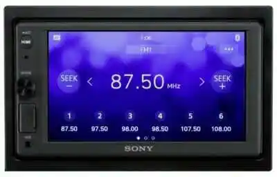 Radio samochodowe Sony - bluetooth, z wysuwanym ekranem, 2din Radio samochodowe Sony - bluetooth, z wysuwanym ekranem, 2din