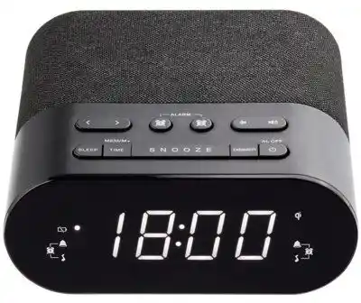 Radiobudzik z ładowarką indukcyjną Radiobudzik z ładowarką indukcyjną