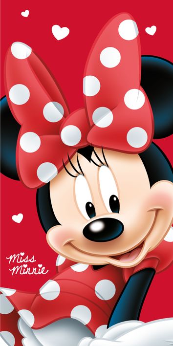 Ręcznik z Myszką Minnie Ręcznik z Myszką Minnie