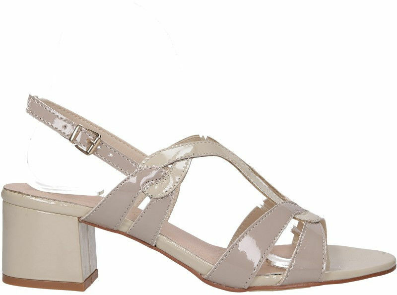 Sandały peep toe Sandały peep toe