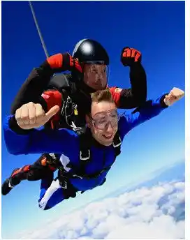 Skok ze spadochronem Skok ze spadochronem