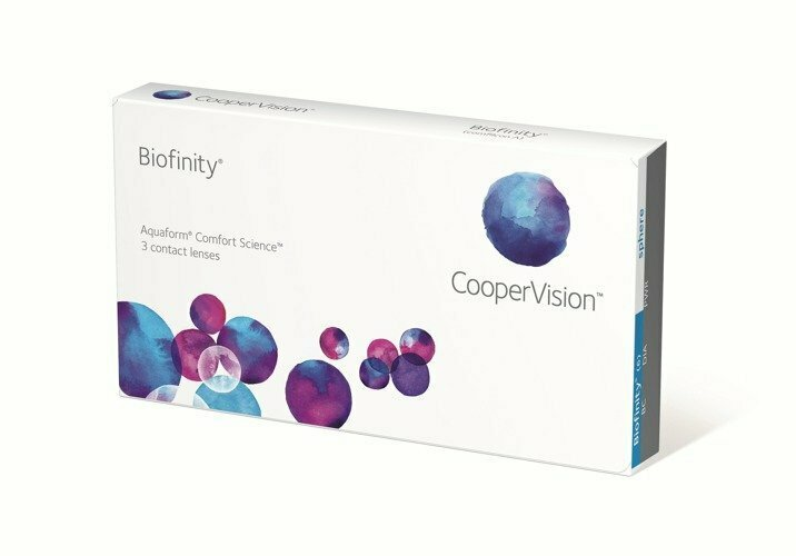Soczewki kontaktowe Biofinity Soczewki kontaktowe Biofinity