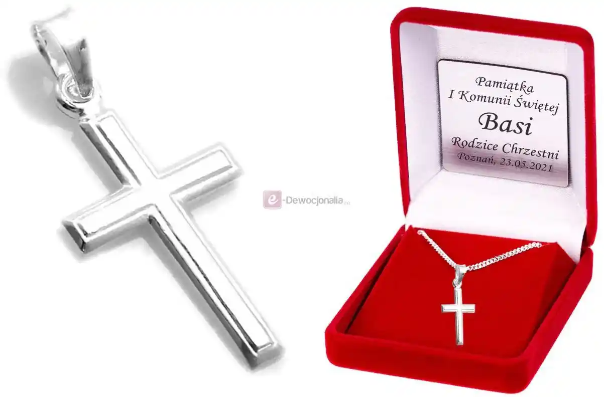 Srebrny krzyżyk Srebrny krzyżyk