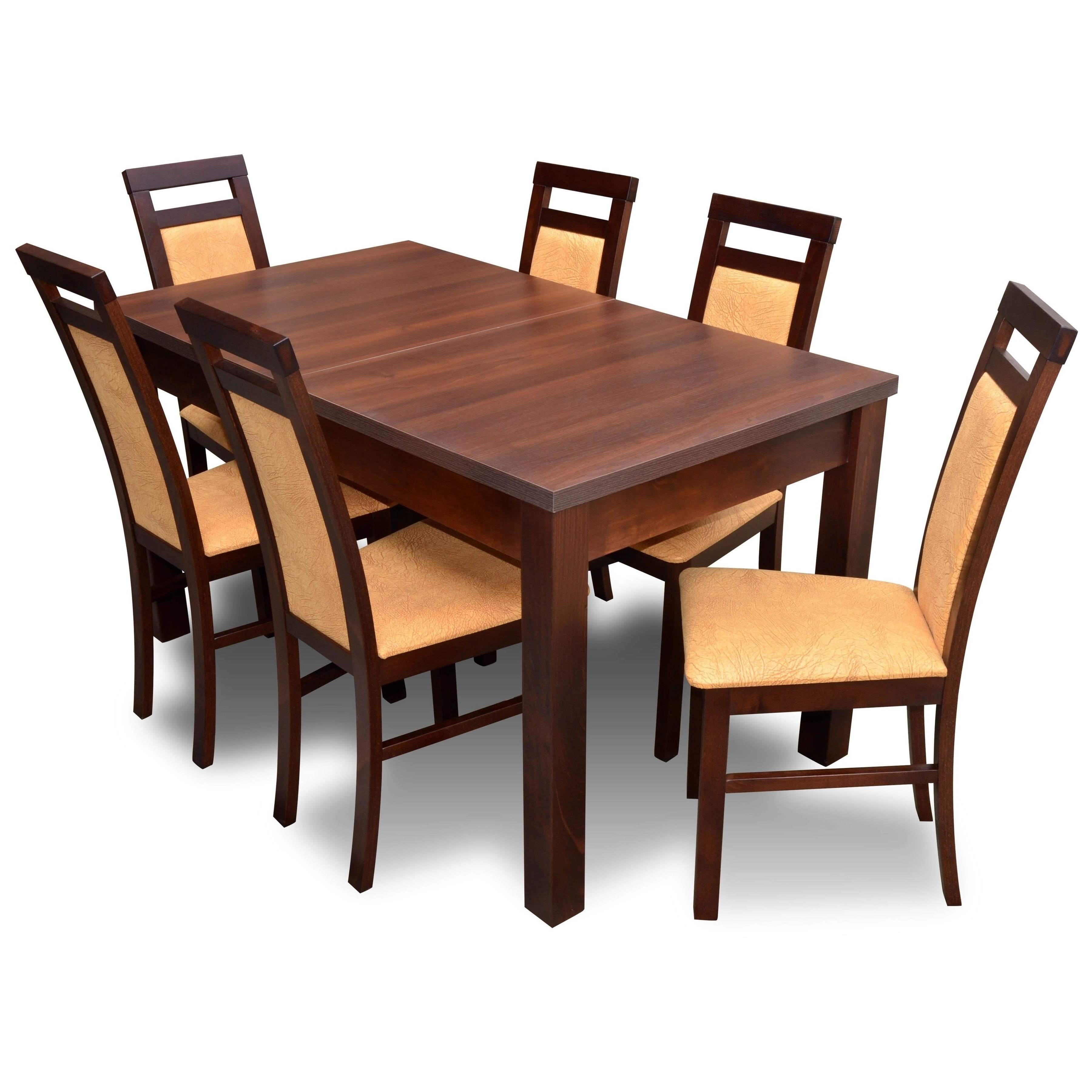 Stoły z krzesłami - do salonu, kuchni, jadalni, okrągłe, drewniane