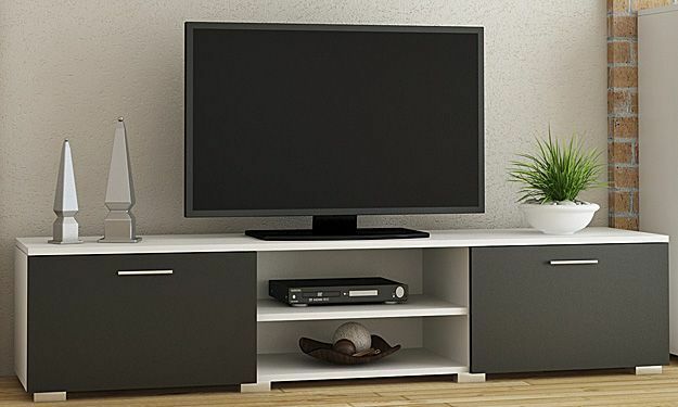 Szafka rtv czarna Szafka rtv czarna