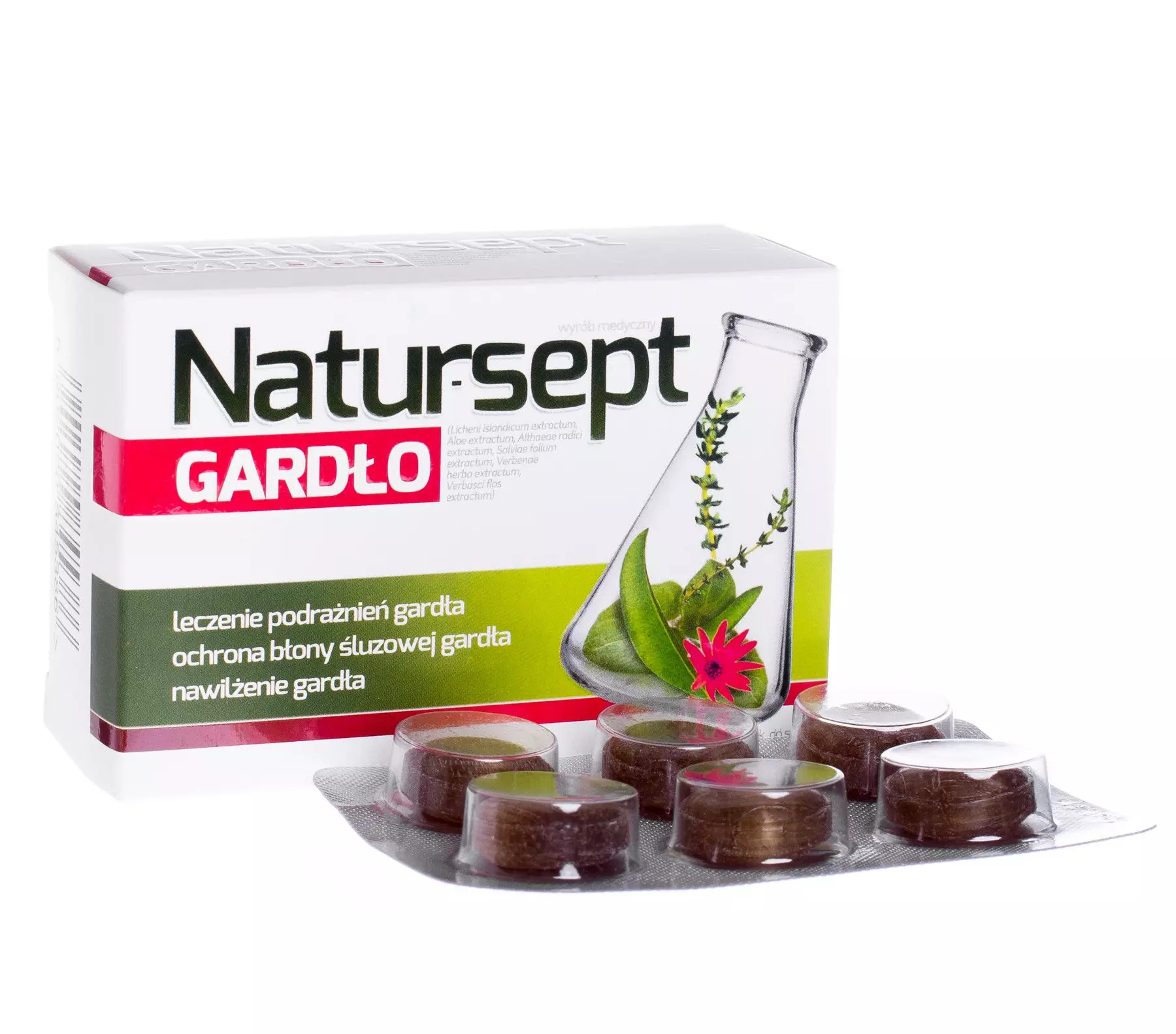 Tabletki na ból gardła Tabletki na ból gardła