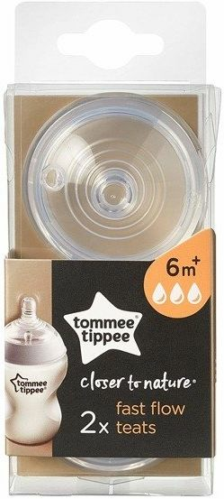 Tommee Tippee smoczki do butelek Tommee Tippee smoczki do butelek