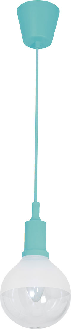 Turkusowa lampa sufitowa Turkusowa lampa sufitowa