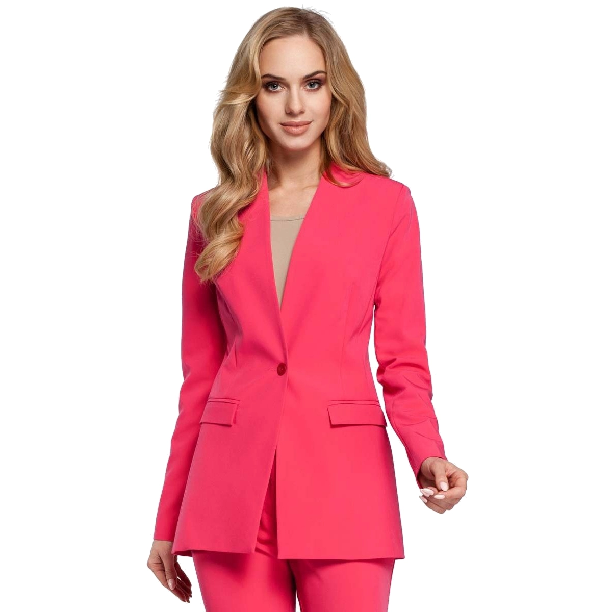 Marynarki i żakiety damskie - eleganckie, długie, czarne Marynarki i żakiety damskie - eleganckie, długie, czarne